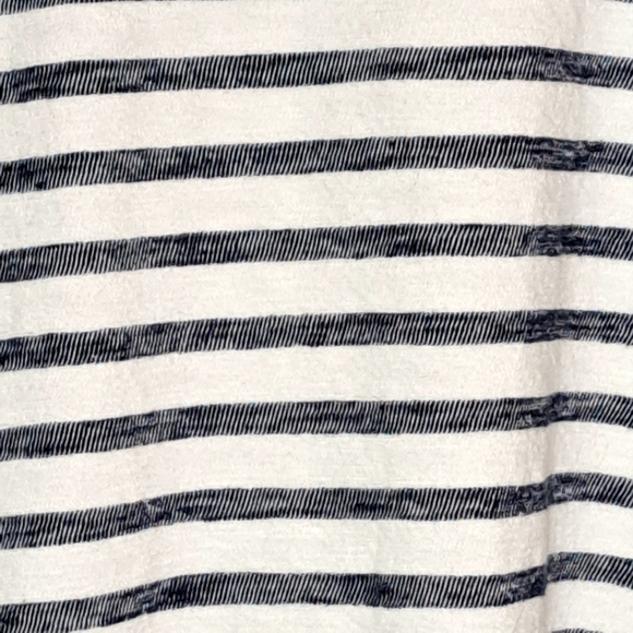 Old Navy Navy and White Striped Hoodie Zip Sweatshirt Size XXL $13 - Picture 3 of 9